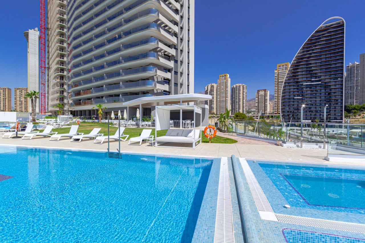 Sunset Cliffs Sea & Sky Apartments Benidorm Exterior photo