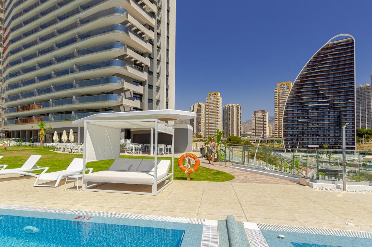 Sunset Cliffs Sea & Sky Apartments Benidorm Exterior photo