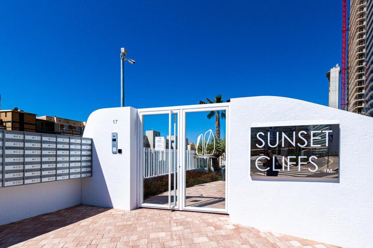 Sunset Cliffs Sea & Sky Apartments Benidorm Exterior photo